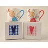 Hand-painted china mini-mug  